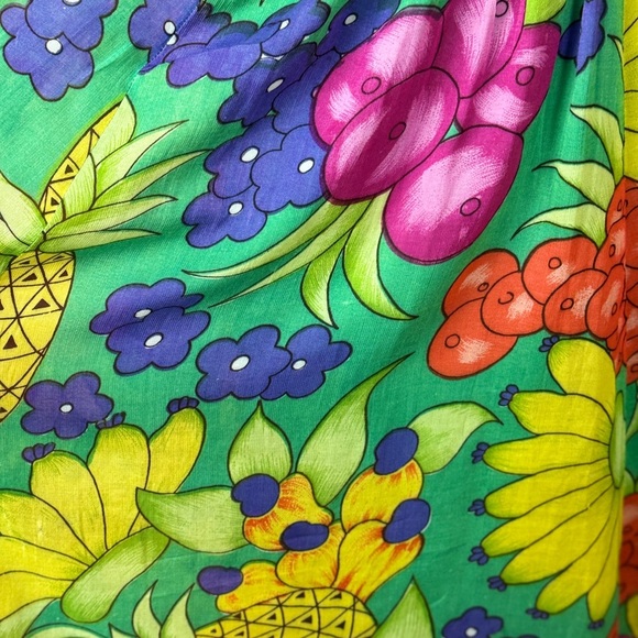 Rene derby Colorful Floral Women's Dress Size Medium. E96 - Picture 6 of 13